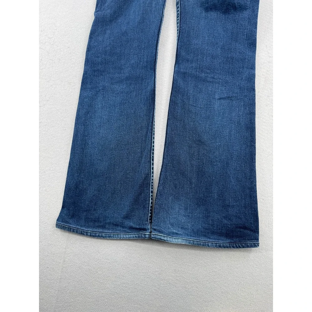Rag & Bone Jane Super High Rise Flare Jeans Womens 26 (26x29) Big Sky Dark Wash